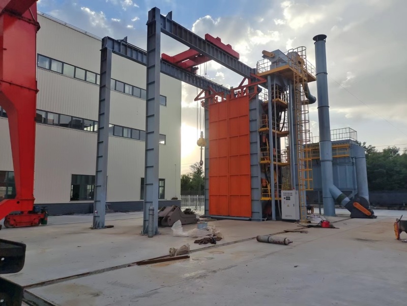 鋼結構通過式拋丸機的特點